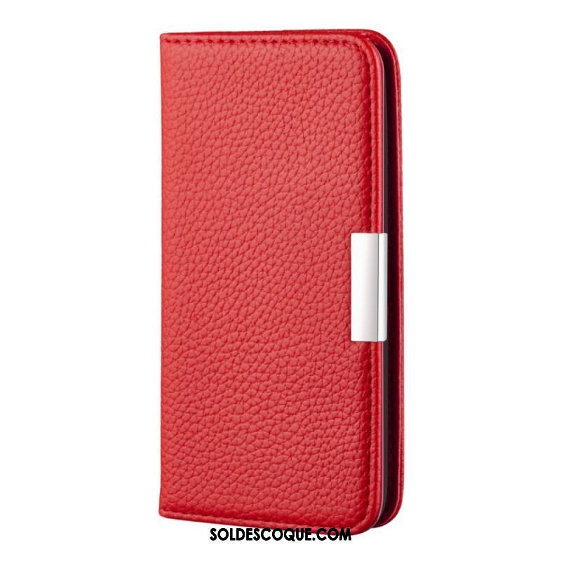 Flip Cover Xiaomi Redmi Note 10 Pro Simili Cuir Litchi Ultra Chic