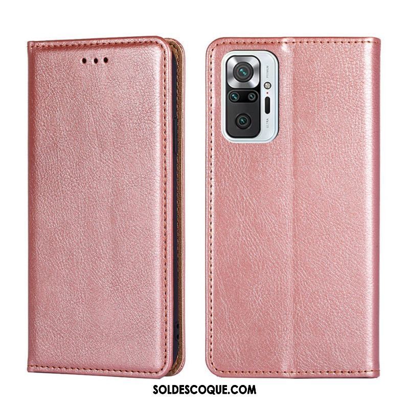 Flip Cover Xiaomi Redmi Note 10 Pro Style Cuir Vintage