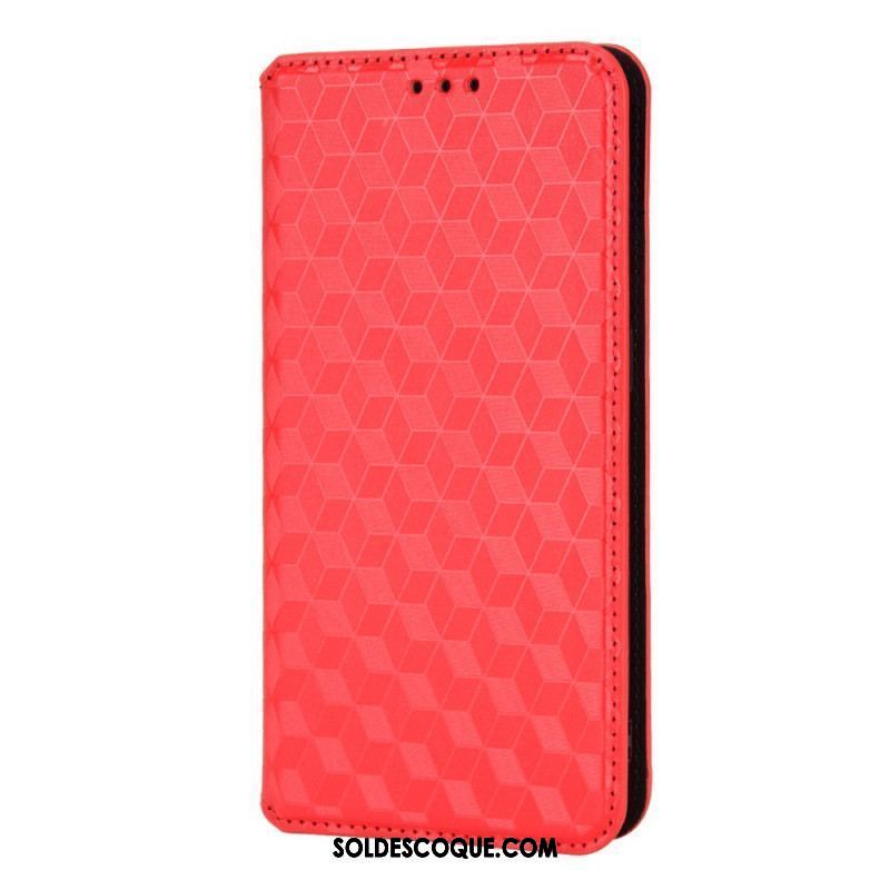 Flip Cover Xiaomi Redmi Note 11 / 11s Effet Cuir Diamant 3D