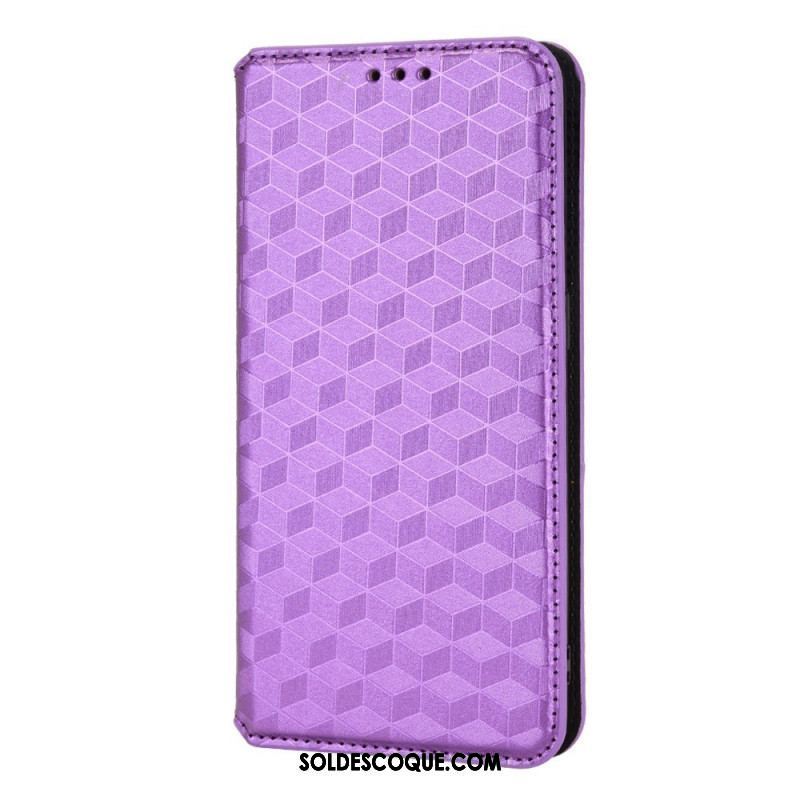 Flip Cover Xiaomi Redmi Note 11 / 11s Effet Cuir Diamant 3D