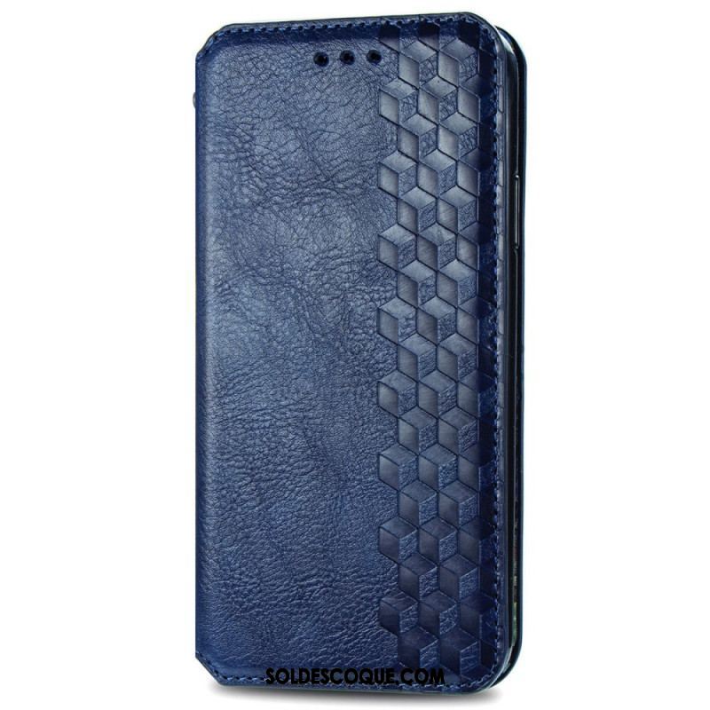 Flip Cover Xiaomi Redmi Note 11 / 11s Effet Cuir Texture Diamant