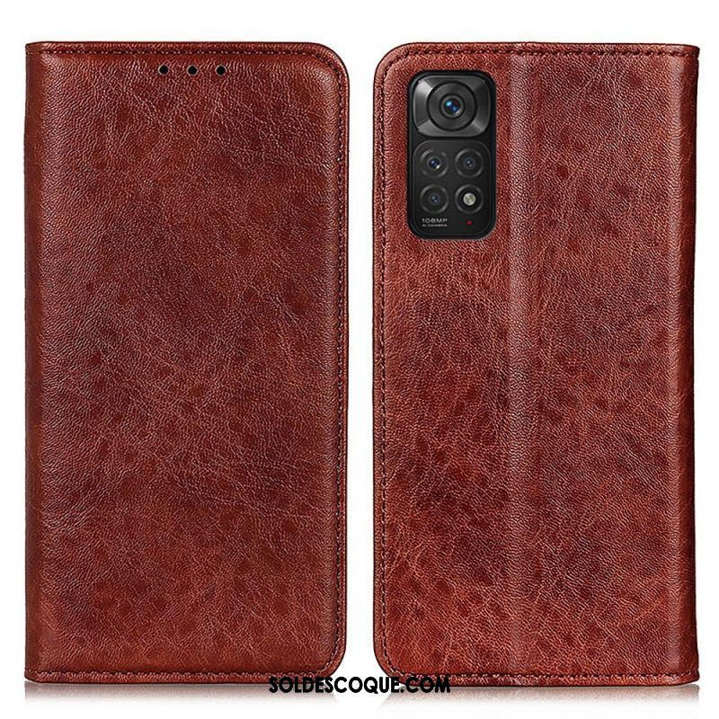 Flip Cover Xiaomi Redmi Note 11 / 11s Texture Cuir