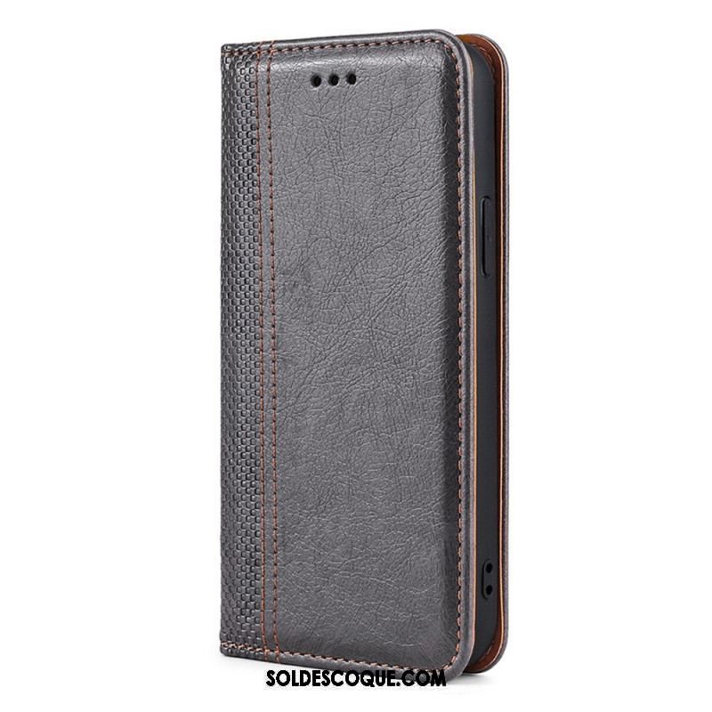 Flip Cover Xiaomi Redmi Note 11 Pro / Note 11 Pro 5G Effet Cuir Texturé