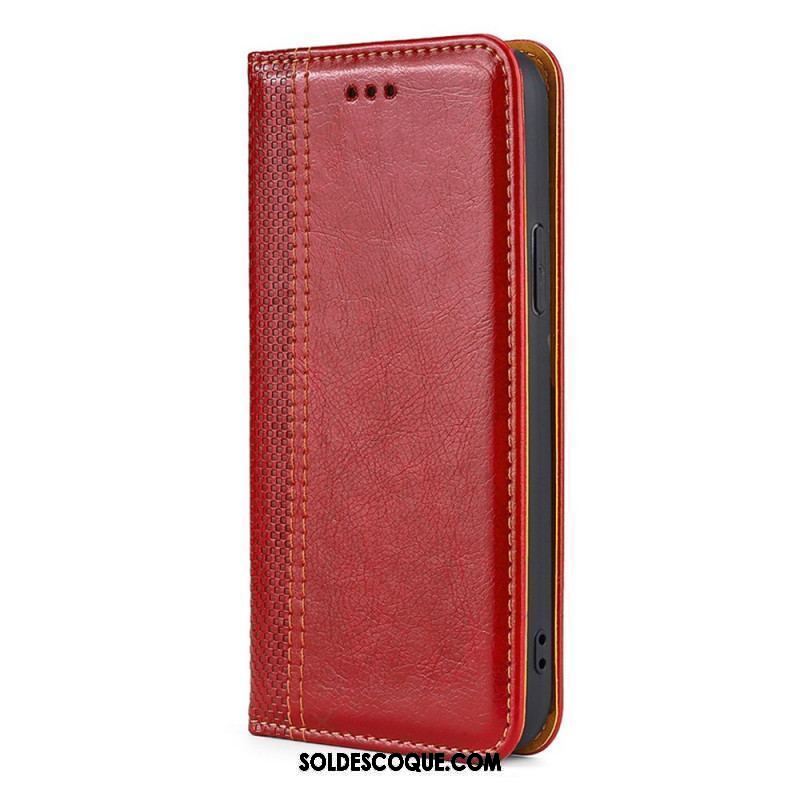 Flip Cover Xiaomi Redmi Note 11 Pro / Note 11 Pro 5G Effet Cuir Texturé