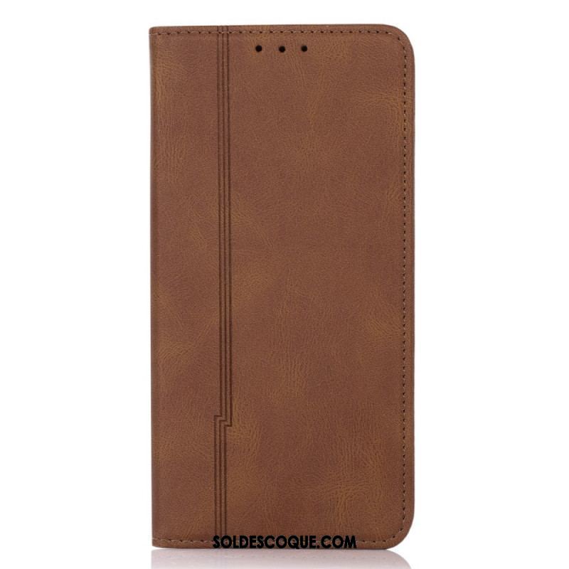 Flip Cover Xiaomi Redmi Note 11 Pro Plus 5G Style Cuir Ligne