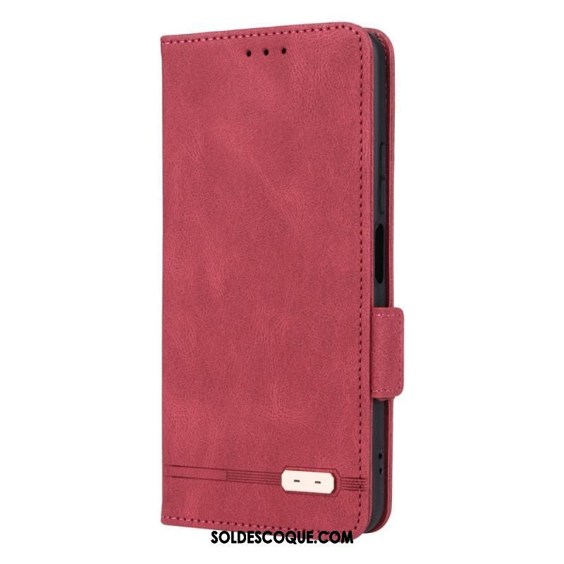 Flip Cover Xiaomi Redmi Note 12 4G Vintage Classique