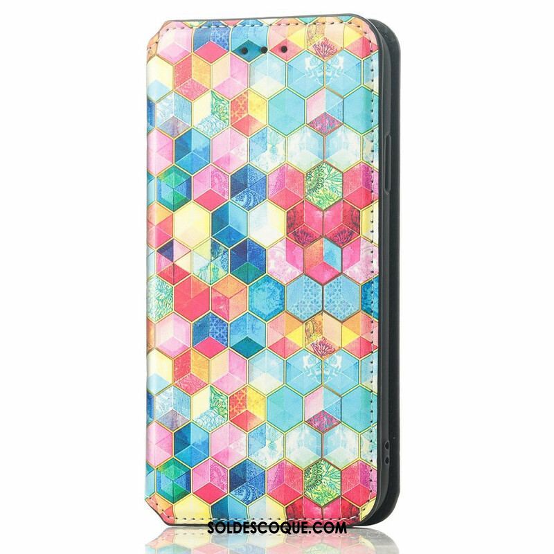 Flip Cover iPhone 13 Mini Design RFID Caseneo