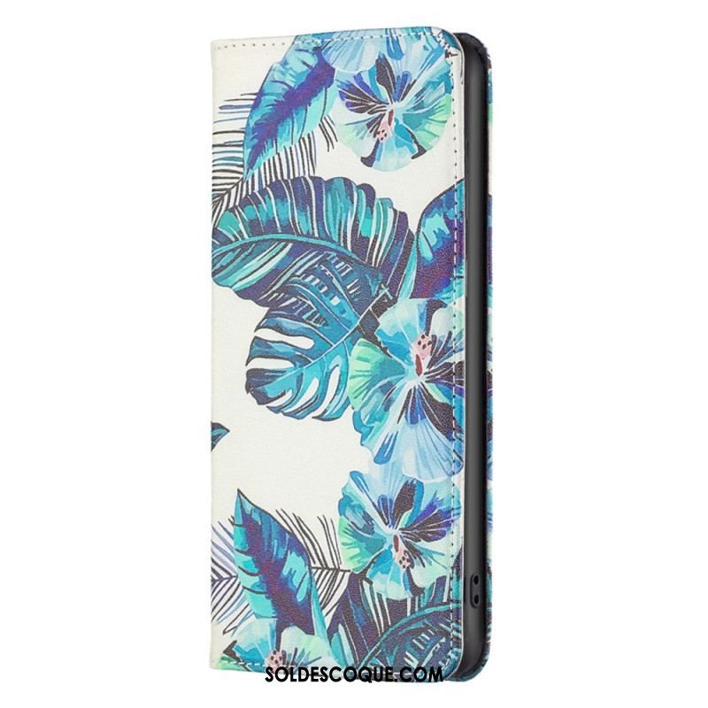 Flip Cover iPhone 14 Pro Max Feuilles