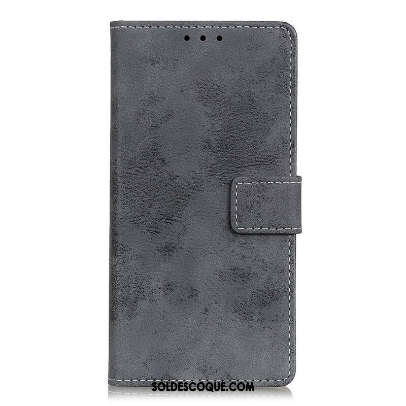 Housse OnePlus Nord 2 5G Simili Cuir Vintage