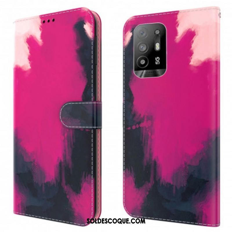 Housse Oppo A94 5G Aquarelle