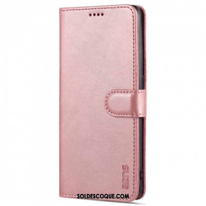 Housse Oppo Reno 6 5G AZNS Effet Cuir