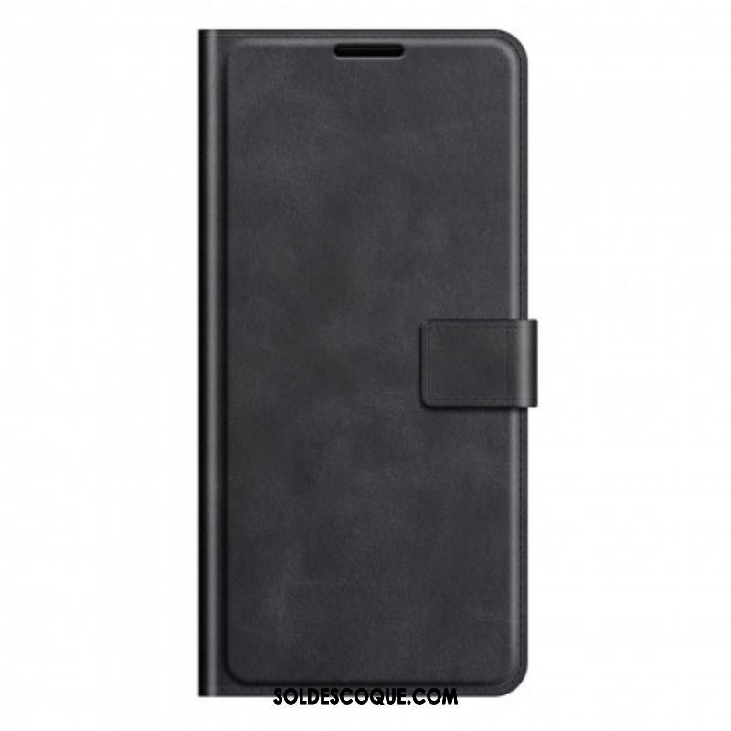 Housse Oppo Reno 6 5G Effet Cuir Slim Extrême