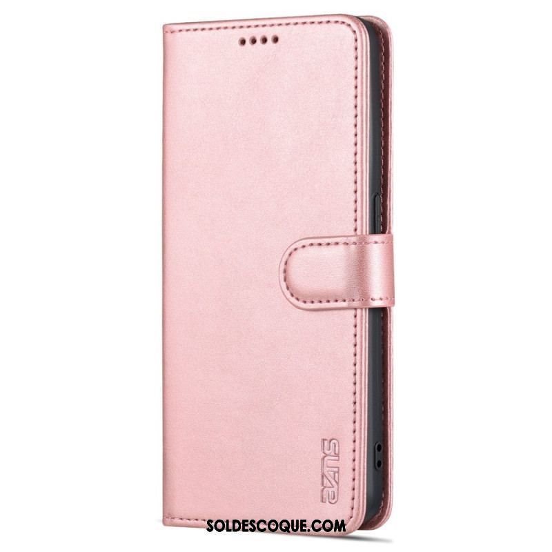 Housse Oppo Reno 8 Style Cuir AZNS