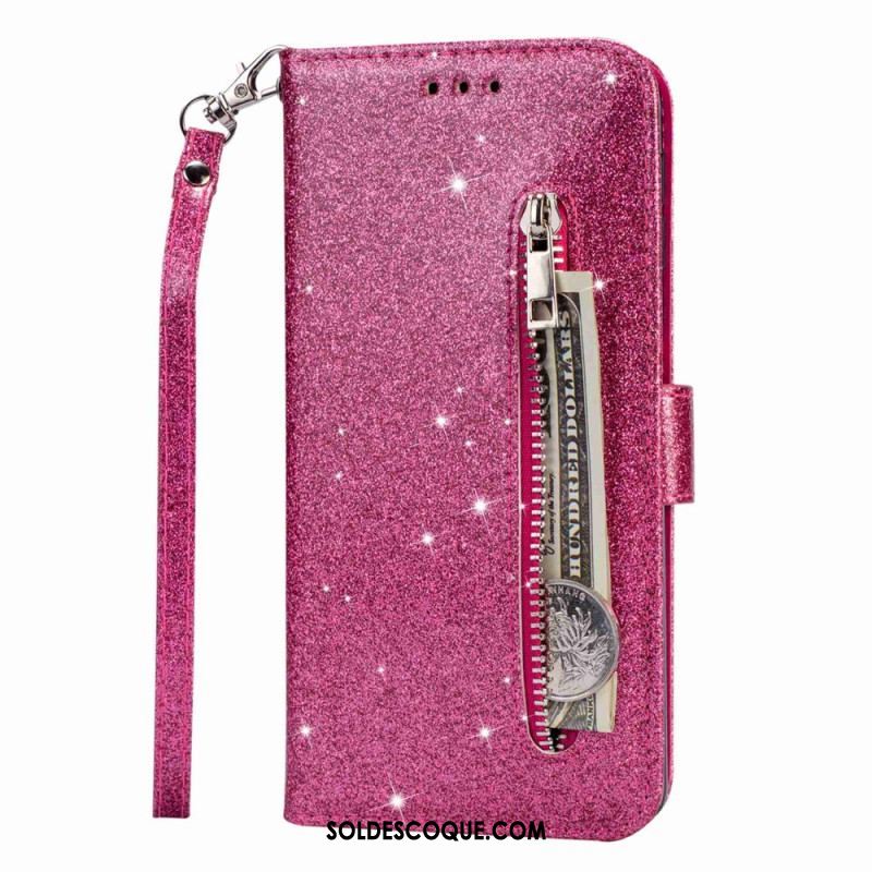 Housse Samsung Galaxy A14 5G / A14 Style Paillettes à Paillettes