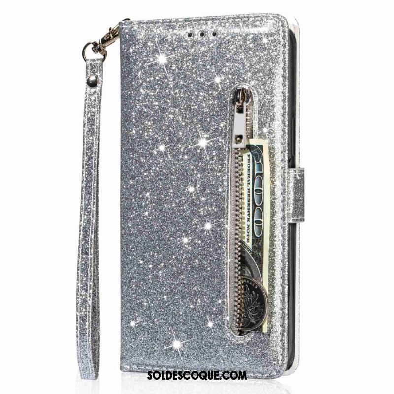 Housse Samsung Galaxy A14 5G / A14 Style Paillettes à Paillettes