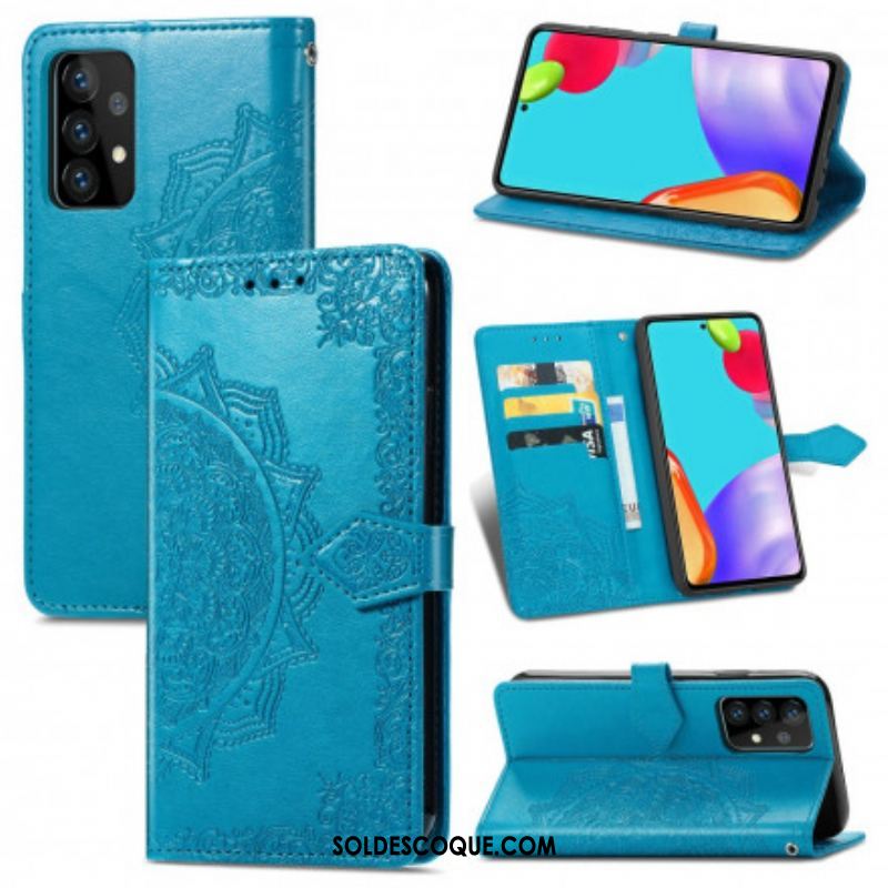 Housse Samsung Galaxy A52 4G / A52 5G / A52s 5G Mandala Moyen Age