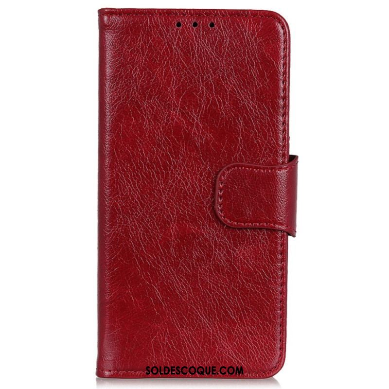 Housse Samsung Galaxy M13 Cuir Nappa Véritable