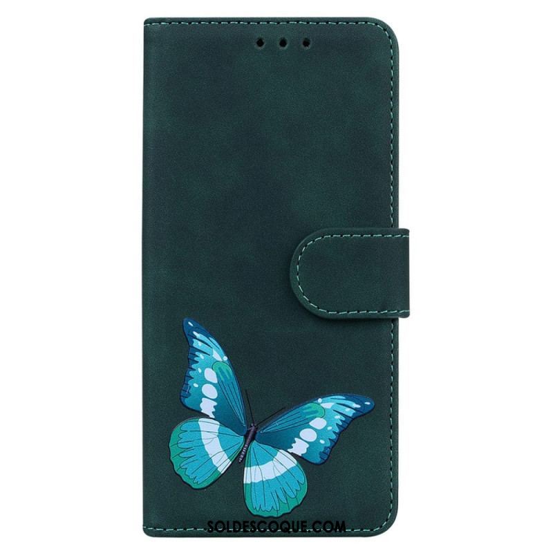 Housse Samsung Galaxy M13 Papillon