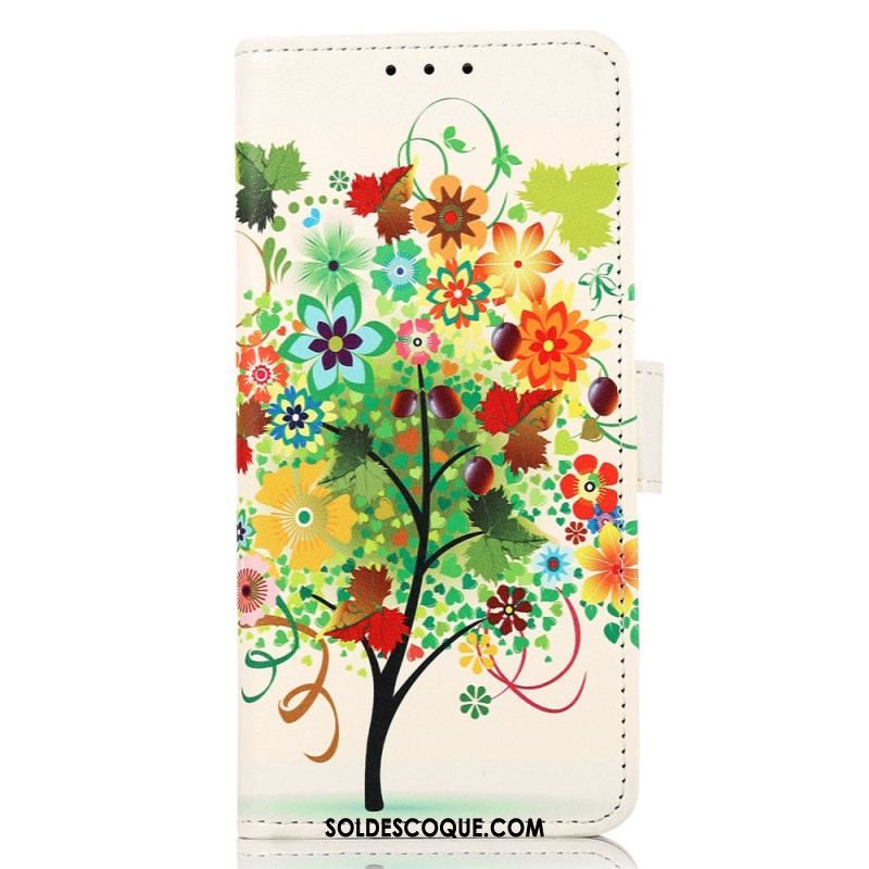 Housse Samsung Galaxy M53 5G Arbre Fleuri