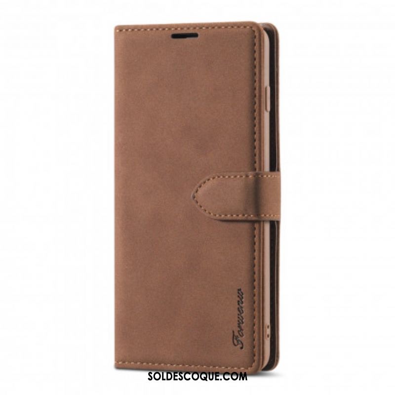 Housse Samsung Galaxy S21 5G Simili Cuir FORWENW