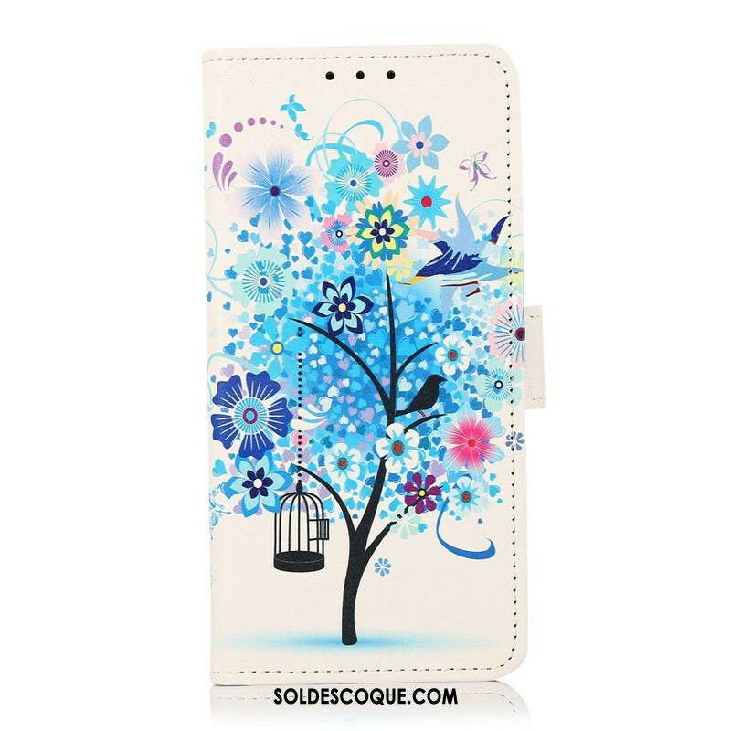 Housse Samsung Galaxy S21 FE Arbre Fleuri