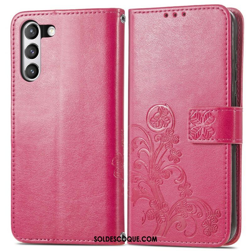 Housse Samsung Galaxy S21 FE Fleurs Abstraites