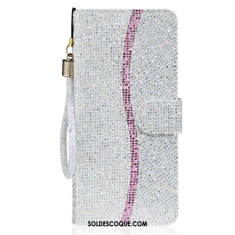 Housse Samsung Galaxy S21 FE Paillettes S Design