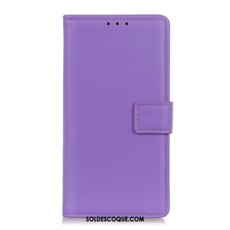 Housse Samsung Galaxy S21 FE Simili Cuir Simple