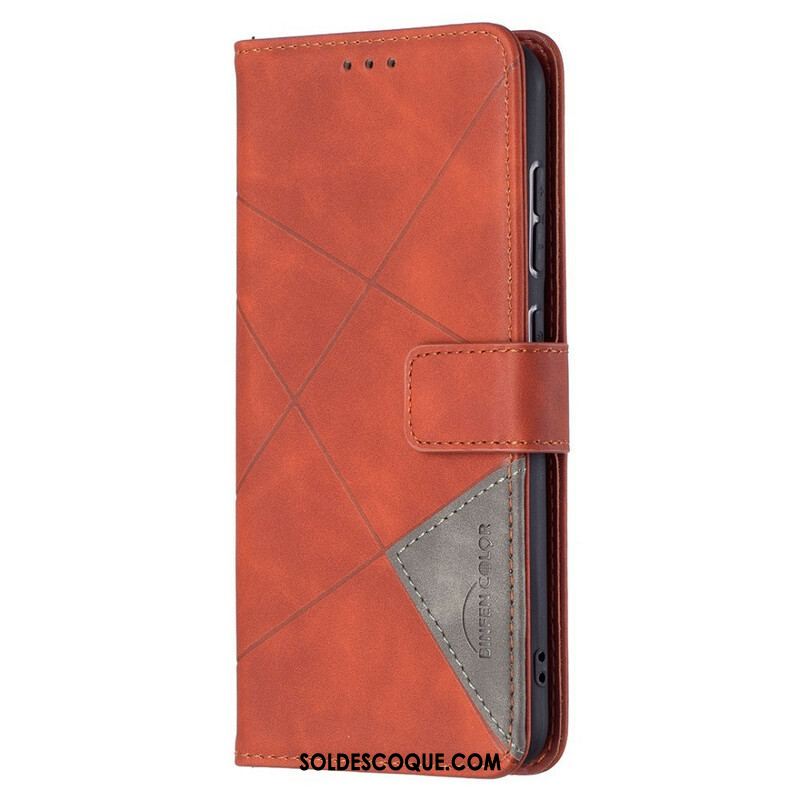 Housse Samsung Galaxy S21 FE Triangles Binfen Color