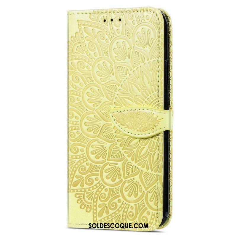 Housse Samsung Galaxy S22 Ultra 5G Feuilles Tribales