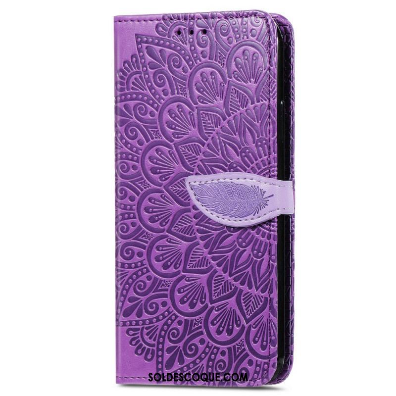 Housse Samsung Galaxy S22 Ultra 5G Feuilles Tribales