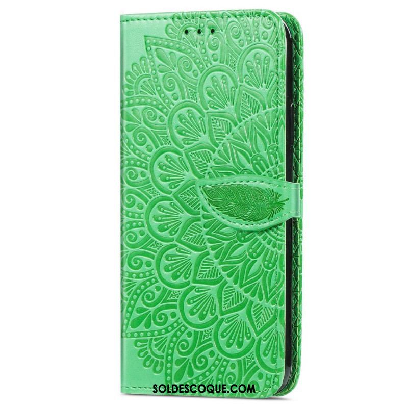 Housse Samsung Galaxy S22 Ultra 5G Feuilles Tribales