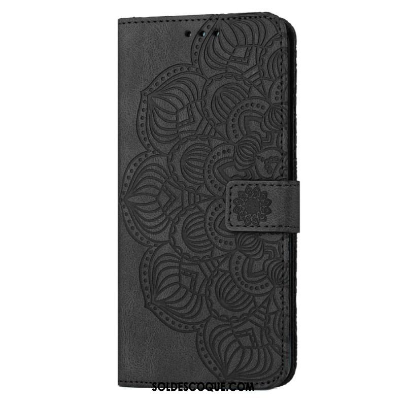 Housse Samsung Galaxy S23 5G Mandala à Lanière