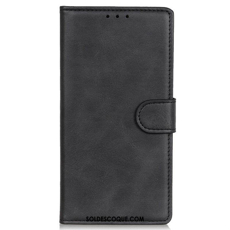 Housse Samsung Galaxy S23 5G Simili Cuir Mat