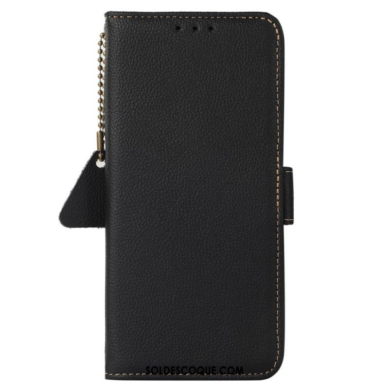 Housse Samsung Galaxy S23 Ultra 5G Véritable Cuir RFID