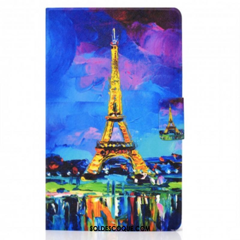 Housse Samsung Galaxy Tab A7 (2020) Tour Eiffel