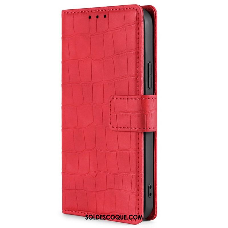 Housse Sony Xperia 10 IV Style Peau de Crocodile