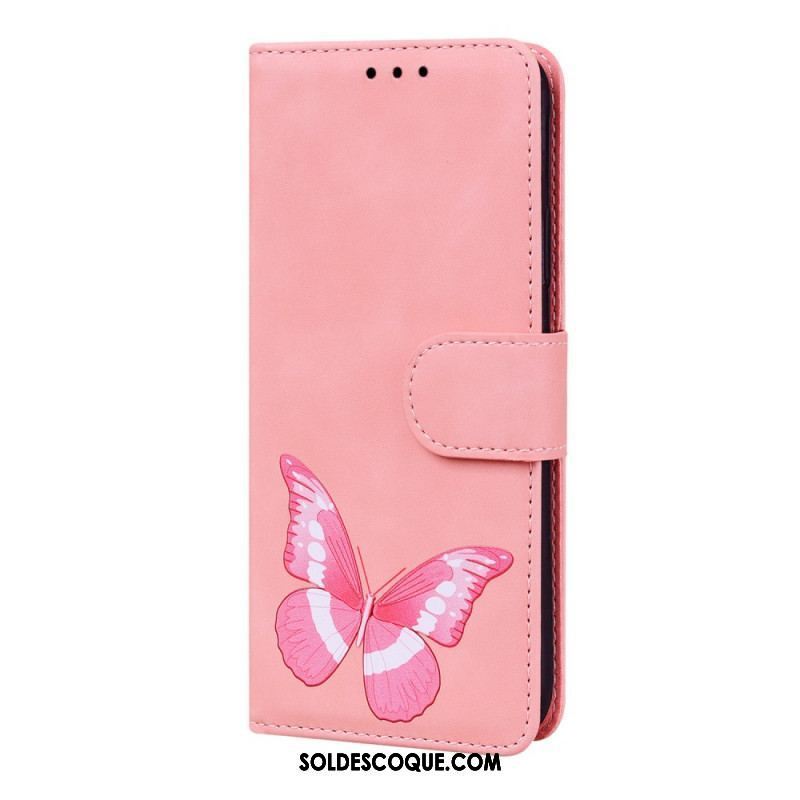 Housse Xiaomi 12 Pro Skin-Touch Papillon