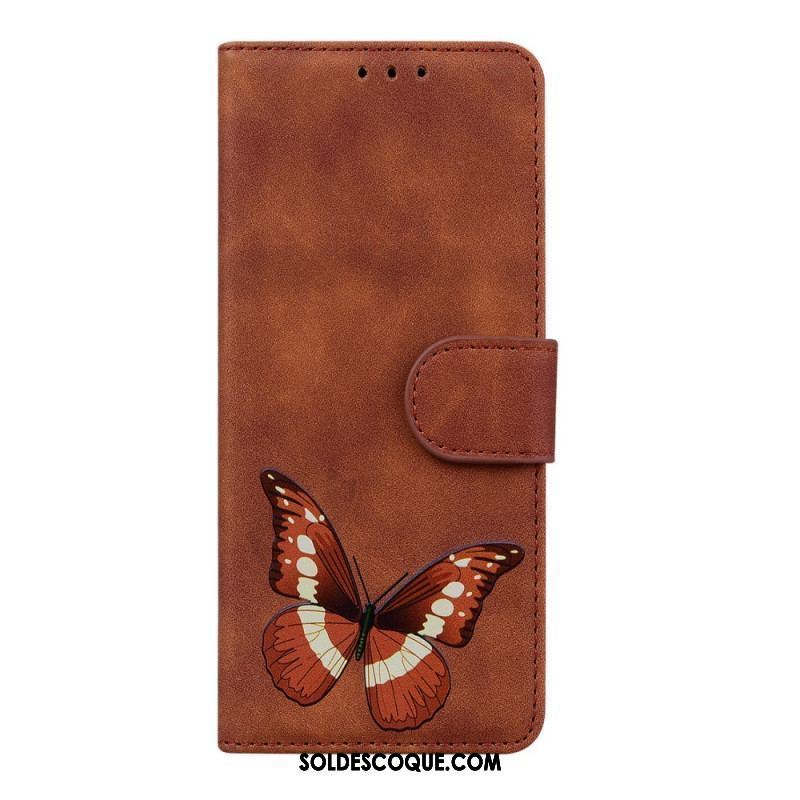 Housse Xiaomi 12 Pro Skin-Touch Papillon