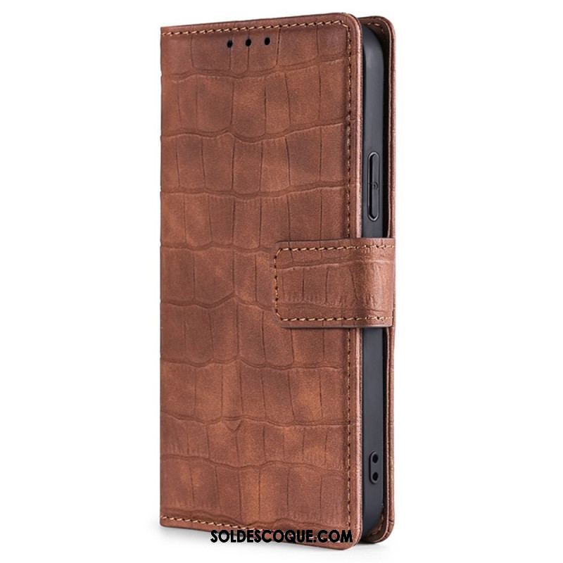 Housse Xiaomi 12T / 12T Pro Skin-Touch Crocodile