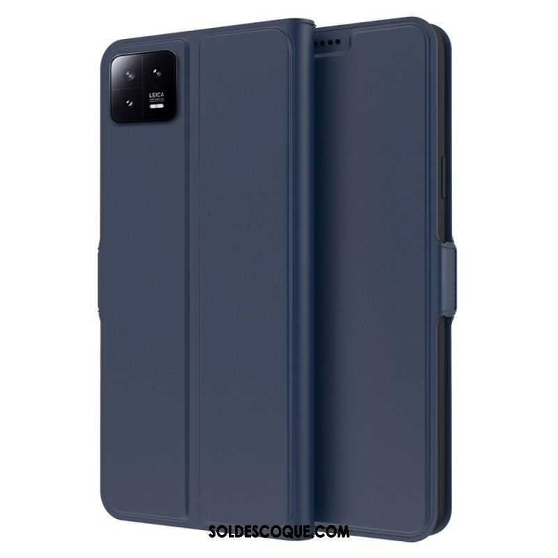 Housse Xiaomi 13 Effet Cuir Slim