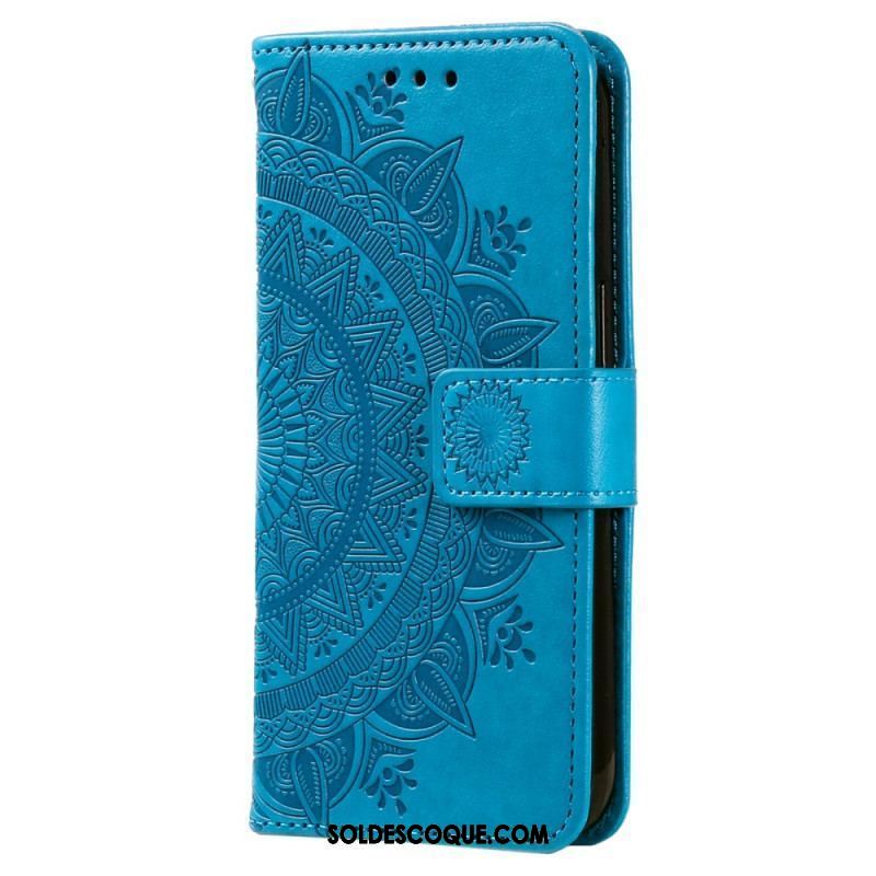 Housse Xiaomi 13 Pro Mandala Soleil avec Lanière