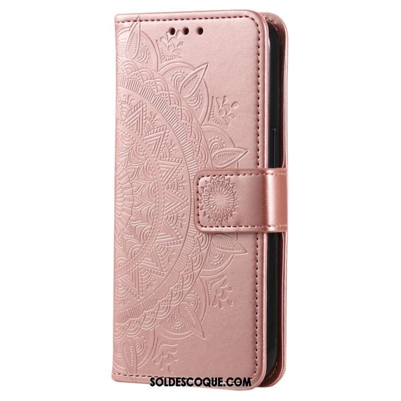 Housse Xiaomi 13 Pro Mandala Soleil avec Lanière