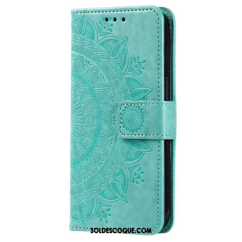 Housse Xiaomi 13 Pro Mandala Soleil avec Lanière