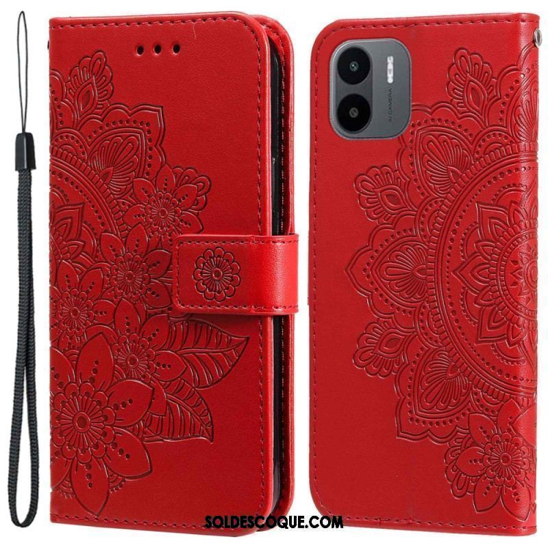 Housse Xiaomi Redmi A1 Mandala de Fleurs