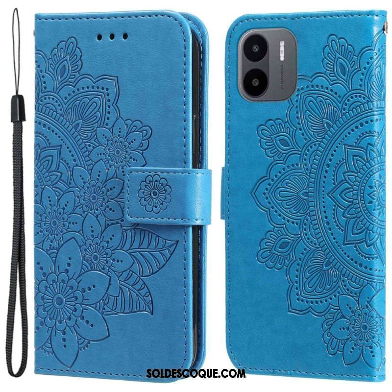 Housse Xiaomi Redmi A1 Mandala de Fleurs