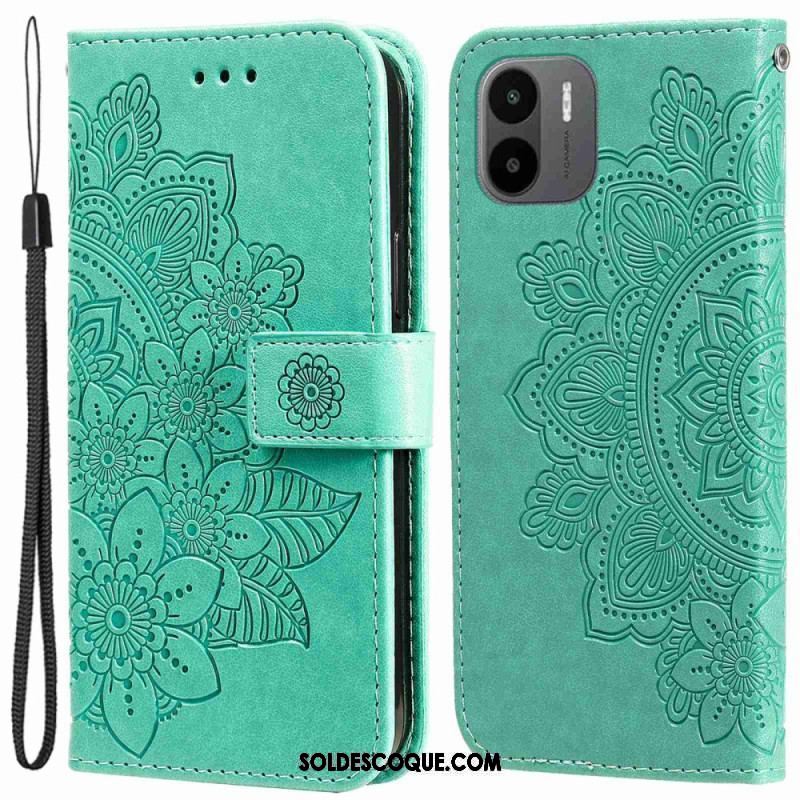 Housse Xiaomi Redmi A1 Mandala de Fleurs