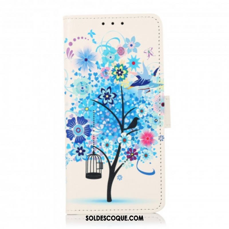 Housse Xiaomi Redmi Note 10 5G / Poco M3 Pro 5G Arbre Fleuri