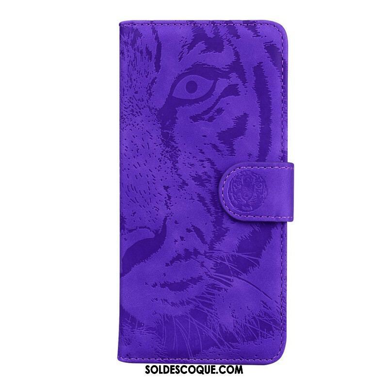 Housse Xiaomi Redmi Note 10 5G / Poco M3 Pro 5G Empreinte Face de Tigre