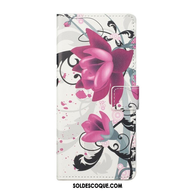 Housse Xiaomi Redmi Note 10 5G / Poco M3 Pro 5G Tropical Flowers